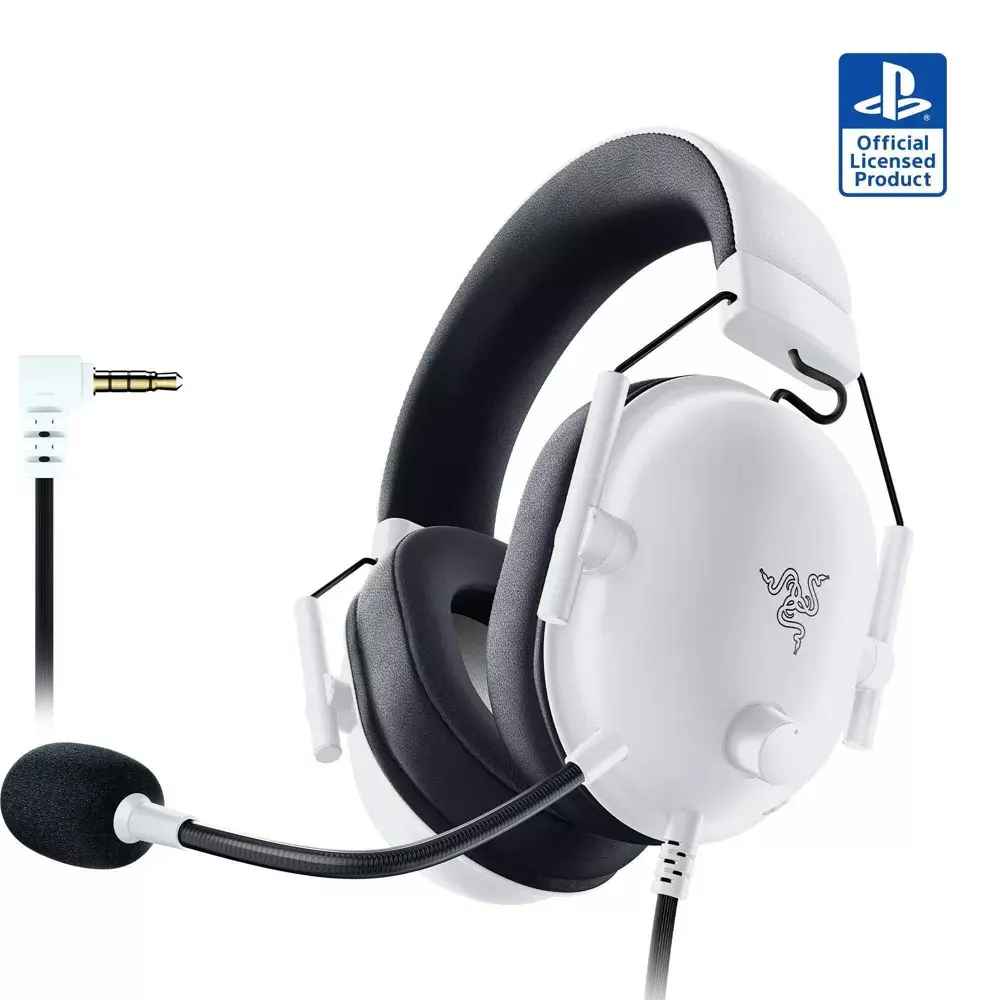Razer BlackShark V2 X Headset for PlayStation - White Razer BlackShark V2 X Headset for PlayStation - White