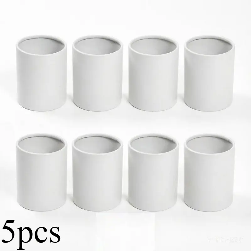 Mini cylindrical flower tray box, small hug bucket with lid, solid color DIY floral gift box, wedding souvenir party decorative flower box.