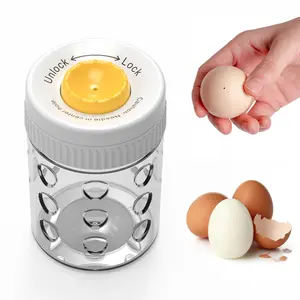 Summervibes Egg Shell Remover Boiled Egg Extractor Egg Shell Peeler Huller Portable Kitchen Tools Egg Shell Remover Utensils Handy outdoorfun