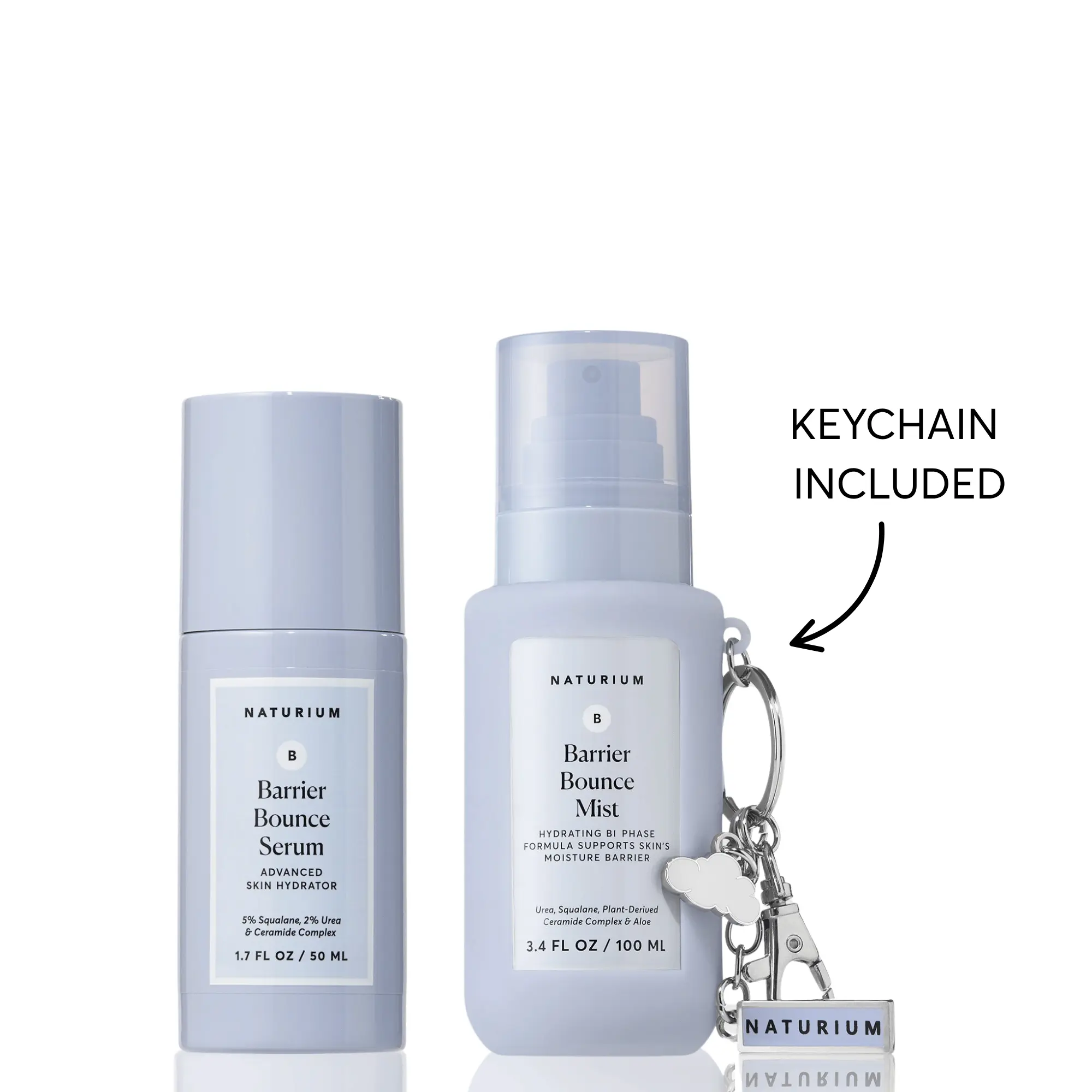 Naturium The Barrier Bounce Collection - Hydrating Barrier Bounce Mist & Serum, Hydration Set, Support your Skin's Moisture Barrier