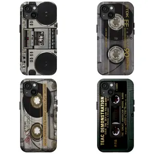 Retro Cassette Pattern Flim 7 Distinctive Designs Phone Case for IPhone 17 16 15 14 13 12 11 Pro Max Plus Air  Anti-Fall Phone Case Unique Gift for Holiday Birthday