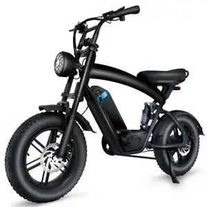 Electric Bike, Peak Power 1500W, Full Suspension ebikes, Top Speed 30 MPH, Range 40-60 Miles, 48V 18Ah Removable Battery E-Bike, LED Headlights, 16-Inch All-Terrain Fat Tires Electric Bicycle , UL 2849 Certified, Electric Motorcycle