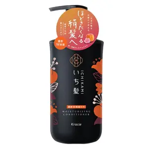 Kracie Ichikami Floral & Rice Cherry Conditioner, 16oz Haircare Product for Beauty & Personal Care Haircare Needs