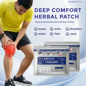 Pure Herbal Heat Patches for Neck Back Knee & Foot Relaxation All-Day Comfort 7 Pack Suitable for Multiple Joint Areas-lyh