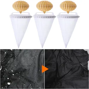 3Pcs Pet Hair Remover for Laundry Reusable Washing Machine Floating Lint Mesh Bag Household Hair Filter Washer Lint Trap Net Pouch for Washing Machine