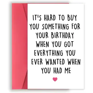 Happy Birthday Card for Mom Dad, Funny Bday Gift from Daughter Son, Sweet Mother’s Day Card for Her, Nice Fathers Day Gift Idea for Him