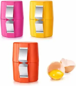 3 PCs Lightweight Stainless Steel Tool Set - Blade-Equipped Shell Opener, Separator, Cracker & Cutter Utensils for Home Kitchen Raw Prep