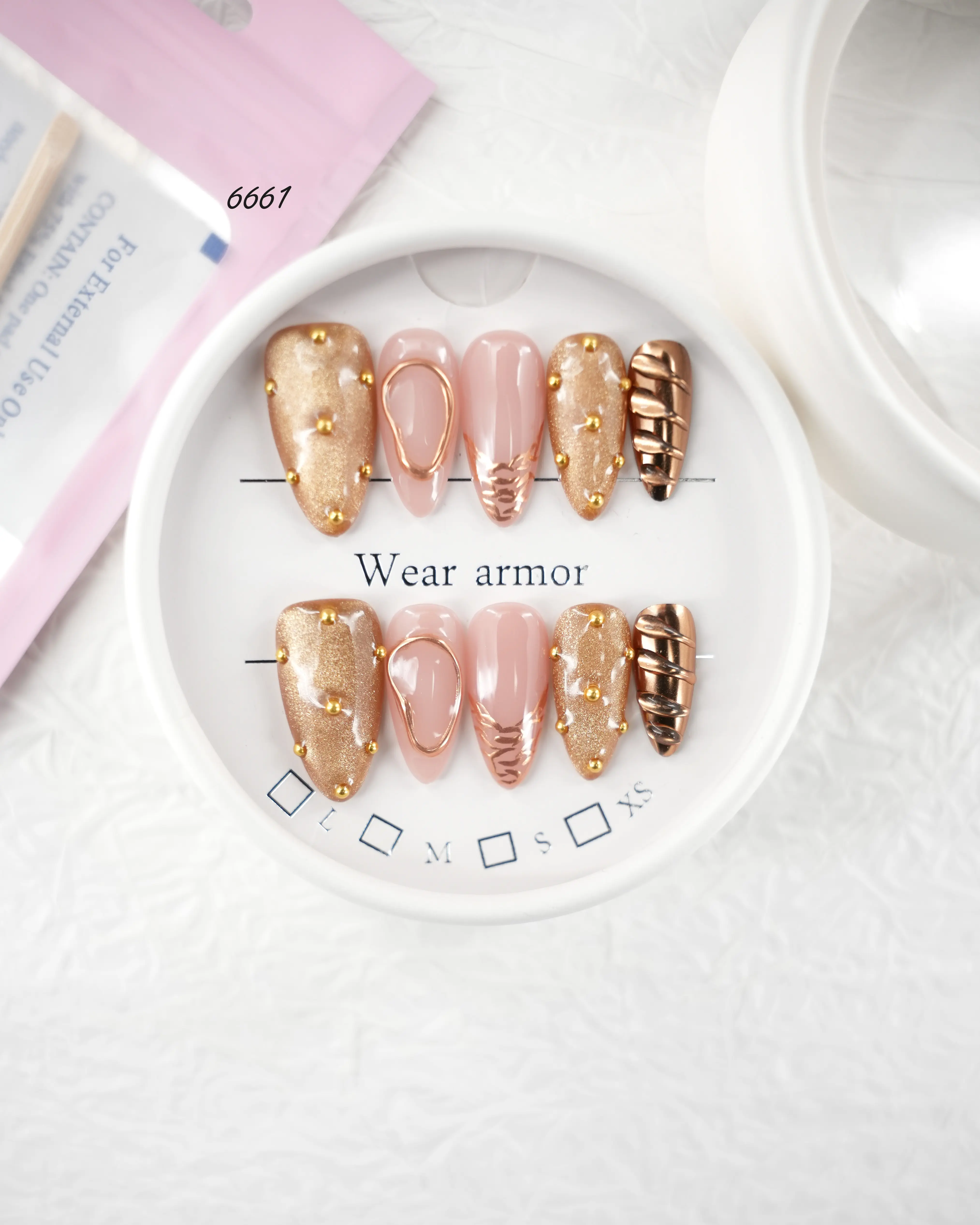 .DP.6661.Handmade Wearable Nails