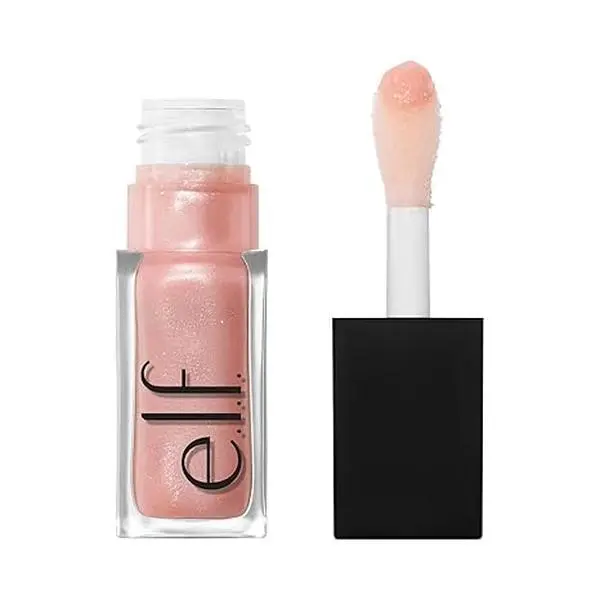 🔥 BEST SELLER! e.l.f. Glow Reviver Plumping Lip Oil, Tinted Lip Plumper For A High-Shine, Plump Finish, Infused With Jojoba Oil, Vegan & Cruelty-Free, Piggy Bank