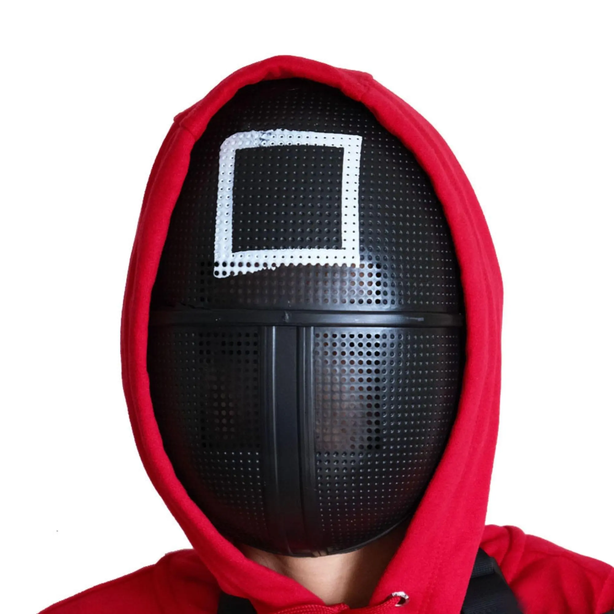 Squid Game Square Deadly Game Cosplay Gear, Adult Festival Mask, Festive Party Supplies Accessory