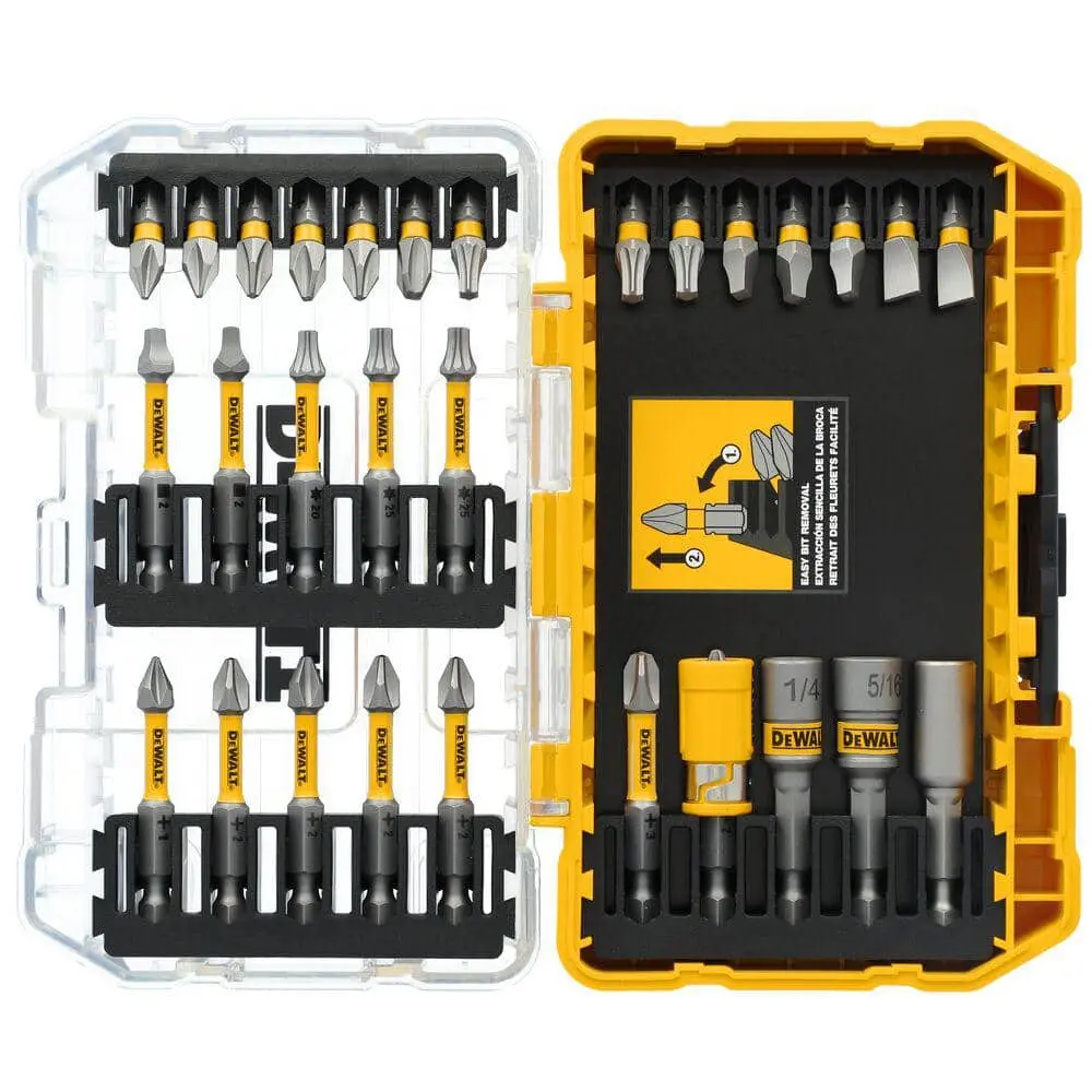 MAXFIT ULTRA 1/4 in. Hex Steel Screwdriving Bit Set (30-Piece)