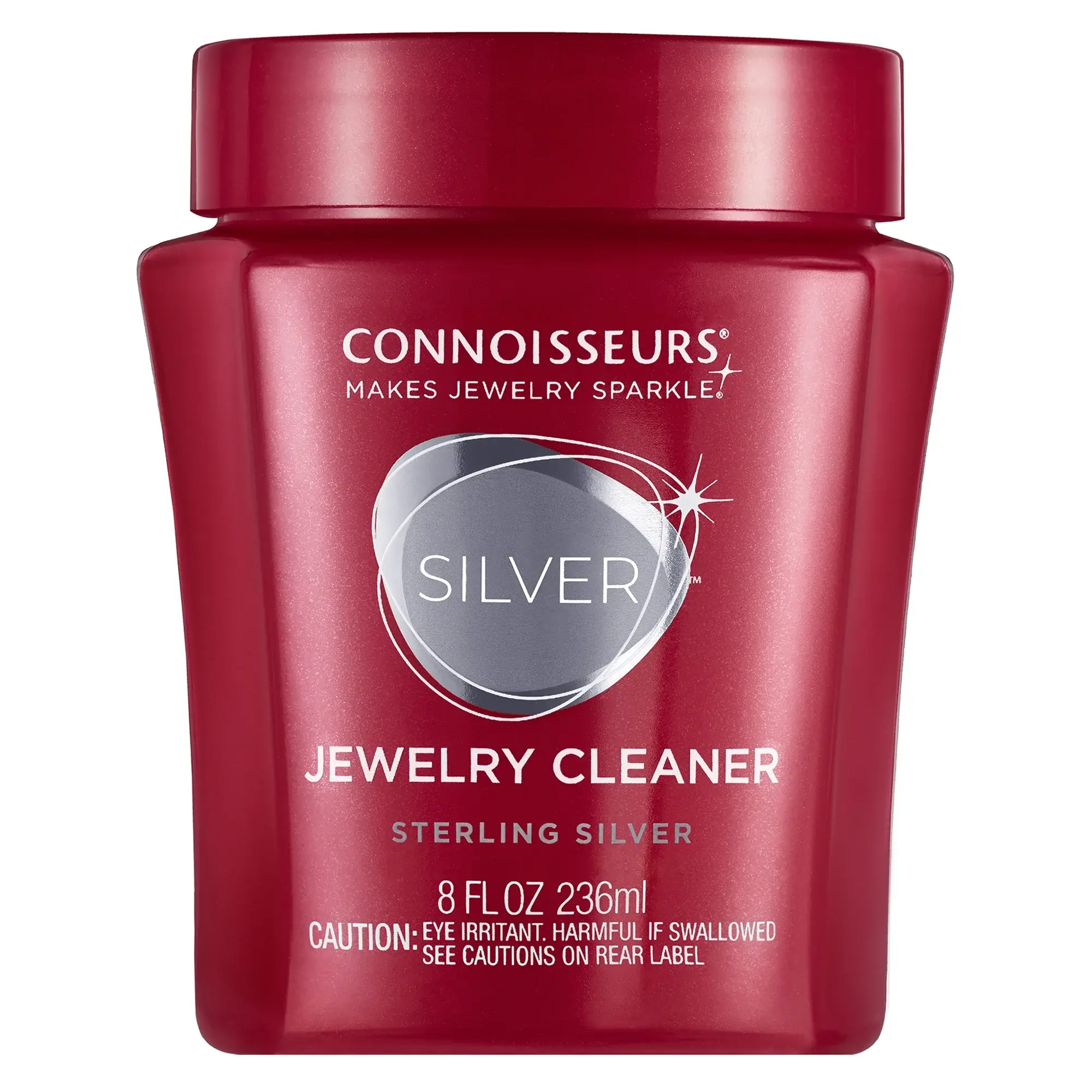 Connoisseurs Silver Jewelry Cleaner, Liquid Dip Jewelry Cleaner in Red Jar Connoisseurs Products