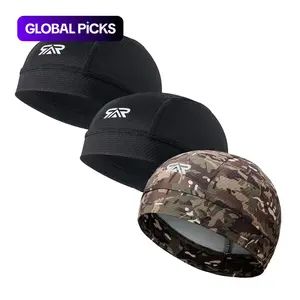 SHINEMEOTH Sports Cap, 2 Counts/set Sweat-absorbing and Breathable Sports Cap, Essential for Internet Professionals, Cycling Helmet Inner Hat, Cycling Accessories