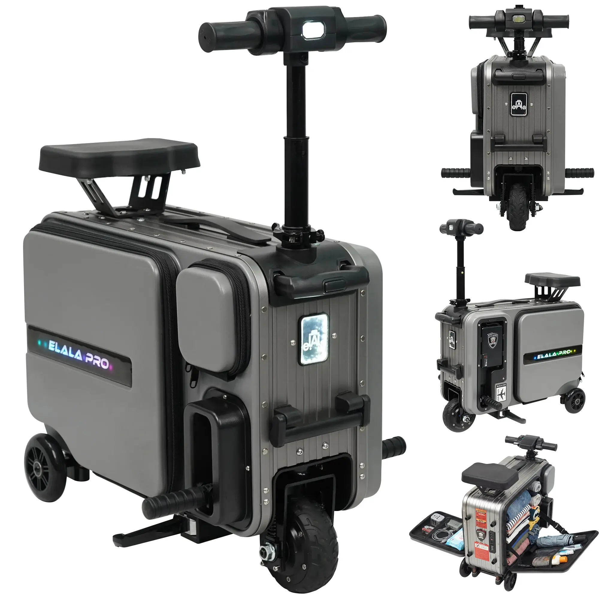 Elala Pro - The Dual Suspension Rideable Carry-On