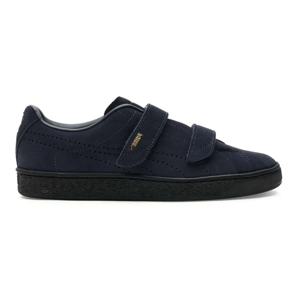 PUMA Mens X Noah Suede Classic V Slip On Sneakers Shoes Casual - Blue