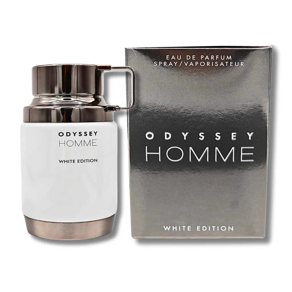 Armaf Odyssey Homme Eau de Parfum, a Fruity Aromatic Unisex Fragrance with Pink Pepper and Grapefruit Notes, 3.4 fl oz Spray, Fragrance Blend, Fruity Grape Unisex Fragrance