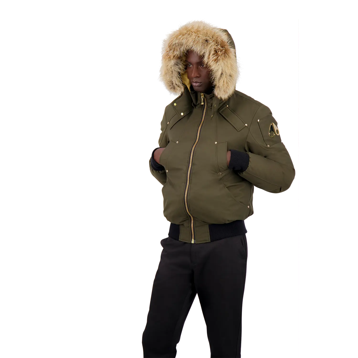 MOOSE KNUCKLES LITTLE RAPIDS BOMBER Mens Apparel