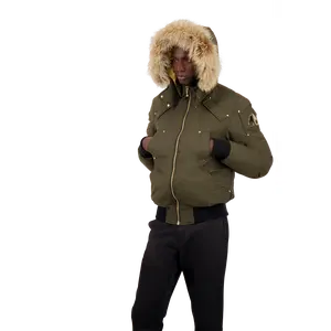 MOOSE KNUCKLES LITTLE RAPIDS BOMBER Mens Apparel