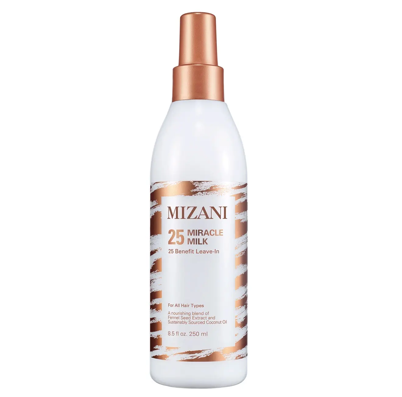 25-in-1 Coconut Oil Miracle Milk Leave-in Treatment Spray - Lightweight, Detangling Haircare for Smooth, Strong Hair, Unisex