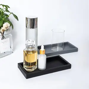 Silicone Aromatherapy Tray, Cross-Border Washstand Storage Bathroom Marble Organizer, Silicone Decorative Piece for Home Bathrooms