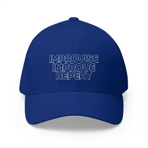 Improve Improvise Repeat Closed-Back Structured Cap (Embroidery)