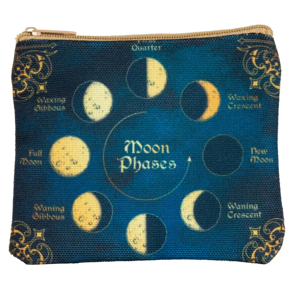 Descriptive Moon Phases Coin Purse - TikTok Shop