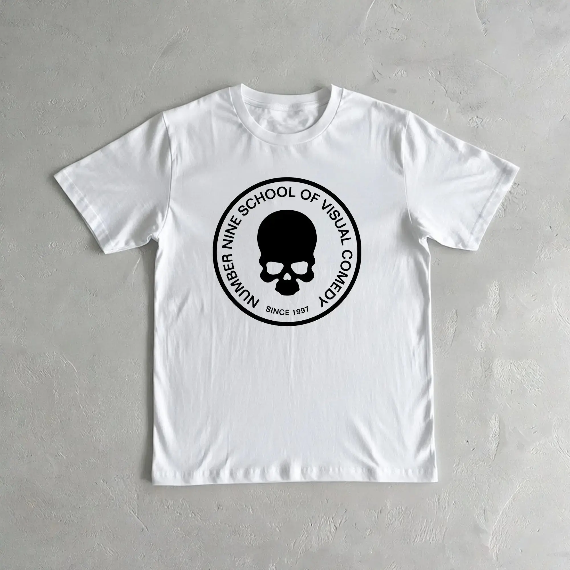 Number Nine School of Visual Comedy T-Shirt - Number Nine Tshirt Singer Top, Gift for Fans, Vintage Hip Hop Y2K