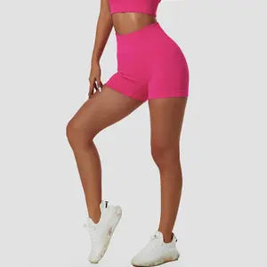 Basic HighWaist Workout Shorts for Women - Perfect for Fitness and Exercise