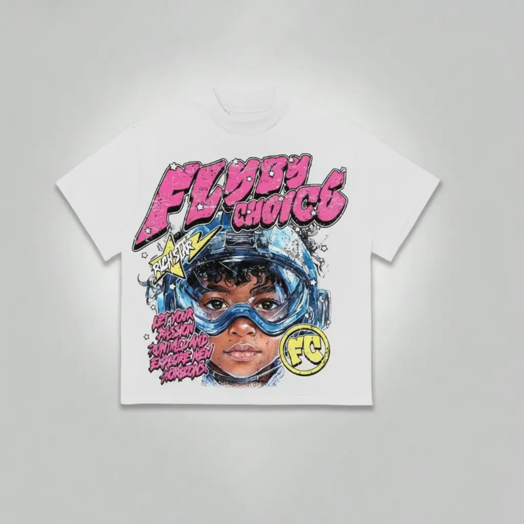 Women's Oversized Short Sleeve T Shirt Vintage Graffiti Goggle Girl Print Y2K Aesthetic Casual Cotton Top for Summer Daily Wear Street Outfit Hip Hop Occasions