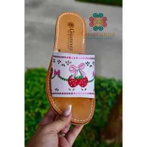 Fresita Coquette White Sandals