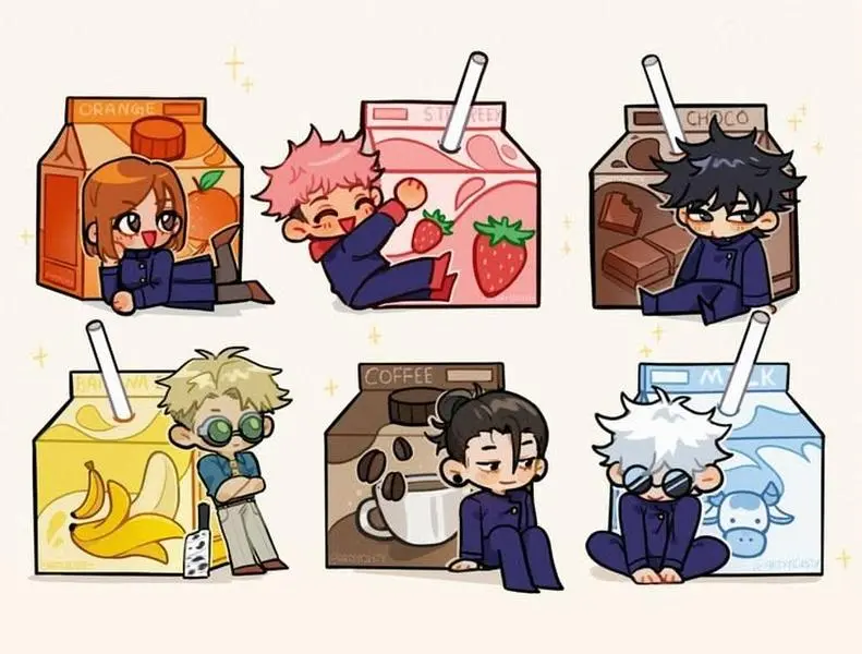 Jujutsu Kaisen Acrylic Keychain | Kugisaki Nobara Gojo Satoru Geto Suguru Itadori Yuji Fushiguro Megumi Nanami Kento