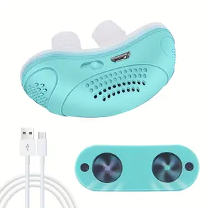 Electric Anti Snoring Devices, With Double Eddy Current For Easy Breathing, Men & Women All Nose Shaped To Improve Sleep