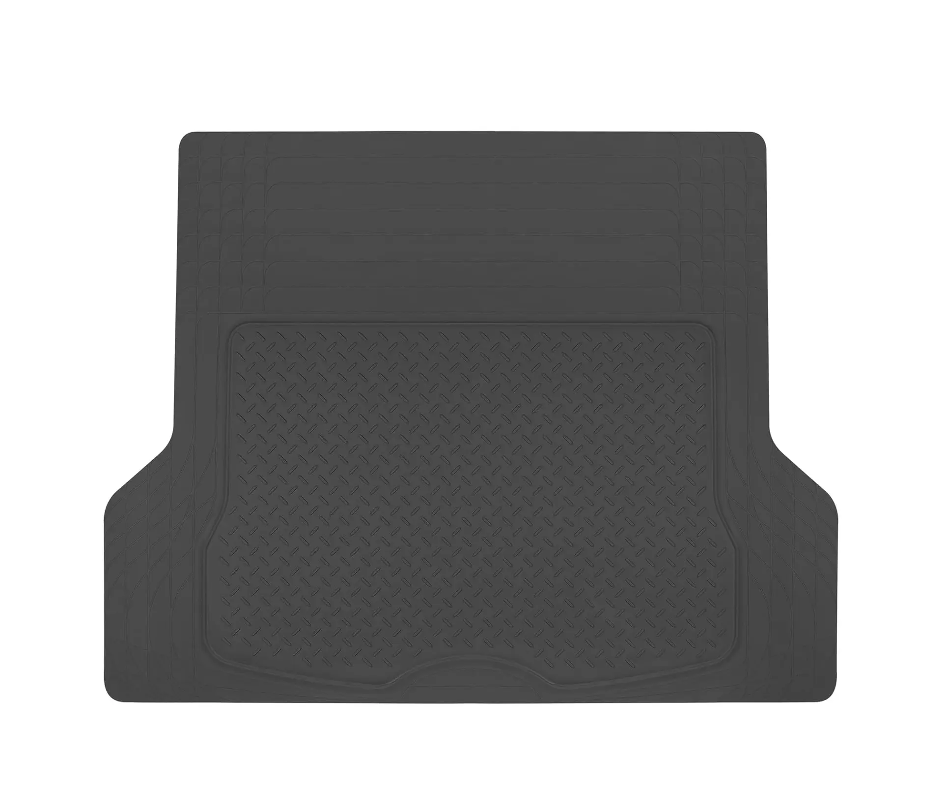 BDK Heavy Duty Rubber Cargo Mat Liner - All-Weather Trunk Protection, Trim-to-Fit Design for Cars, SUVs, Vans & Trucks - Non-Slip, Waterproof, Durable Cargo Floor Liner - 46" x 56.75" x 0.25", Car Accessories, Custom Fit