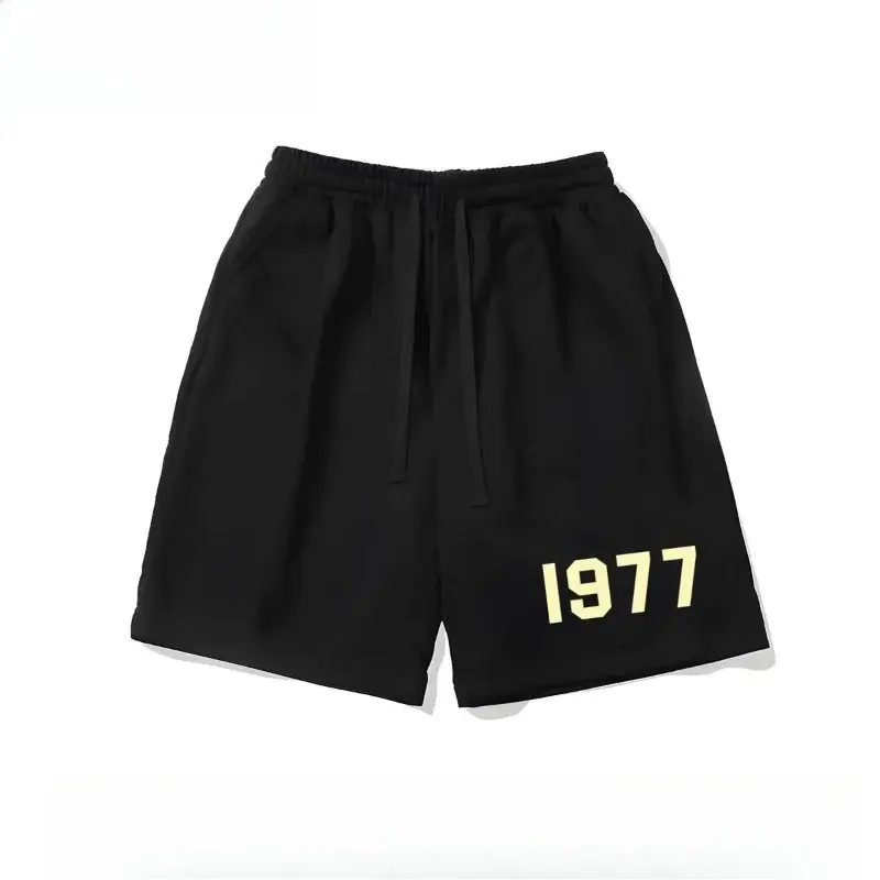 American Summer Child Digital Print Five - Quarter Pants Men and Women with The Same Type of Loose Matching Couple Shorts Ins