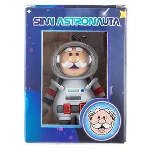 Llavero (Keychain) Doctor Simi Astronauta - Collectible Figure with Astronaut Design and Fun Face