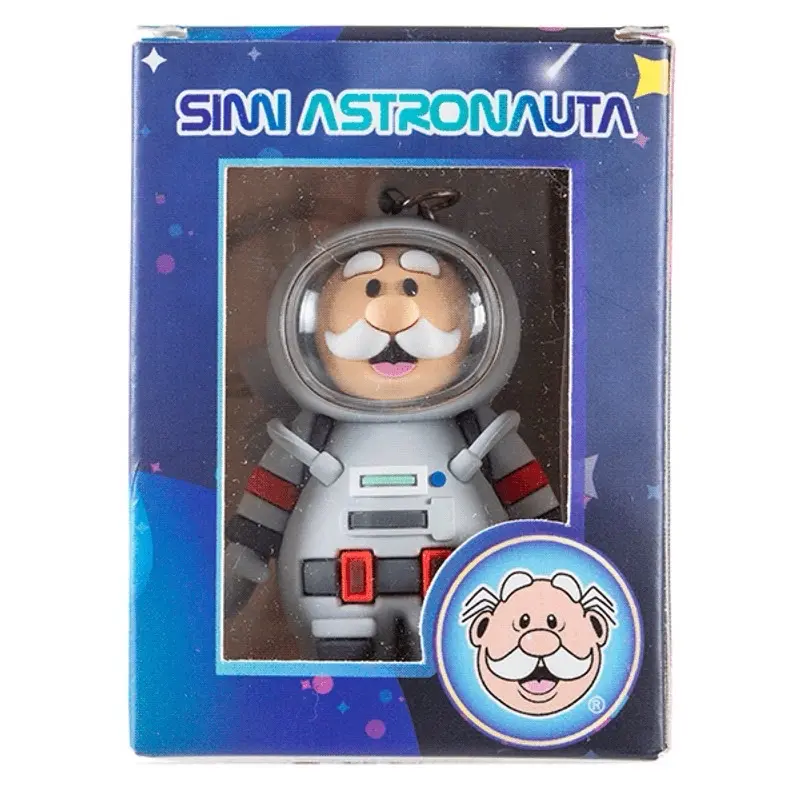 Llavero (Keychain) Doctor Simi Astronauta - Collectible Figure with Astronaut Design and Fun Face