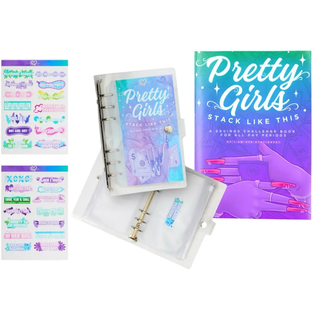 Pretty Girls Binder & Pretty Girls Book Set