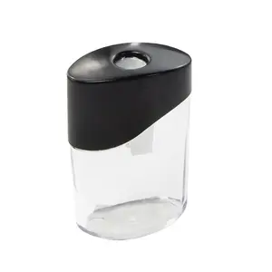 Pacific Arc Hand Held Pencil Sharpener Clear/Black Pack