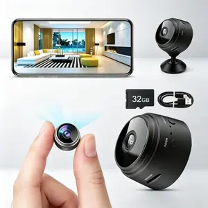 A9 Mini Camera 1080P HD, WiFi Mobile Surveillance with Motion Detection, 32GB Support, Smart Home Baby Monitor & Indoor Outdoor Security Cam