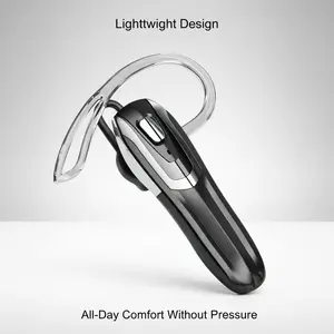 YUEYINOK Bluetooth 6.0 Headset, 38H Talk Time,noise cancelling headphone, Secure Ear Hook, Hands-Free Calls for Driving, Workout & Daily Use