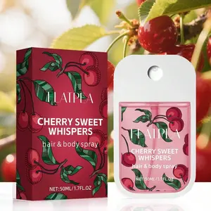 Cherry Scented Spray Bottle, 50ML Air Freshener, Long-Lasting Fragrance, Multi-Layer Aroma, Ideal for Bedroom Living Room Bathroom