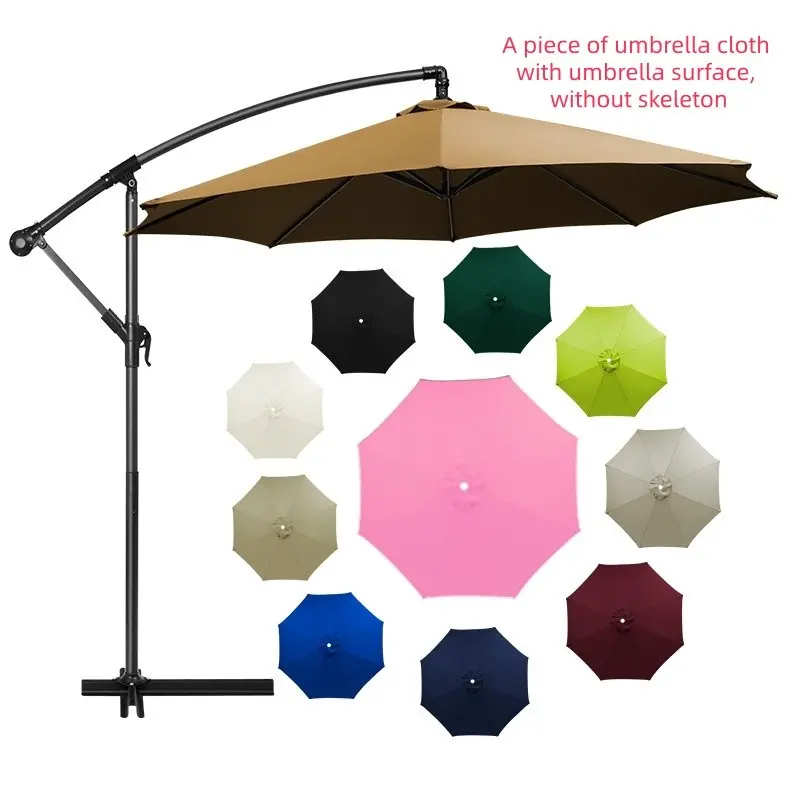 9.84ft Outdoor Patio Umbrella Replacement Fabric, No Frame, Sunshade Polyester Canopy, Rainproof, Ideal for Garden, Backyard, Poolside, Canopy And Sunshade, Patio Umbrella Cover