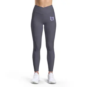 Purple Zen River Logo Leggings | Women’s Luxe Leggings