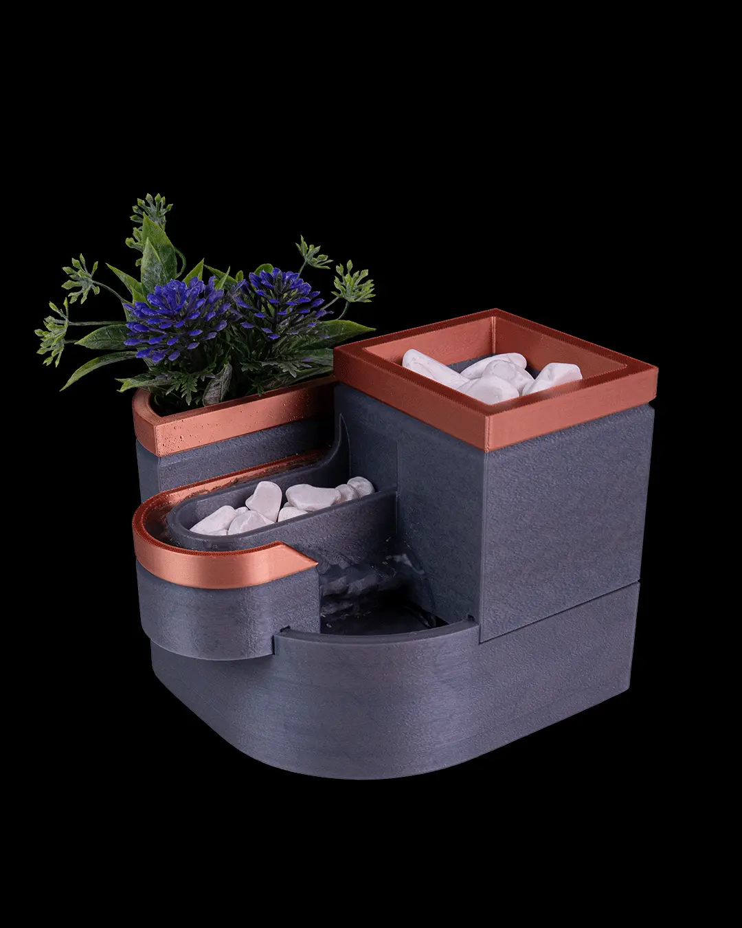 Form and Foliage Tabletop Fountain & Planter