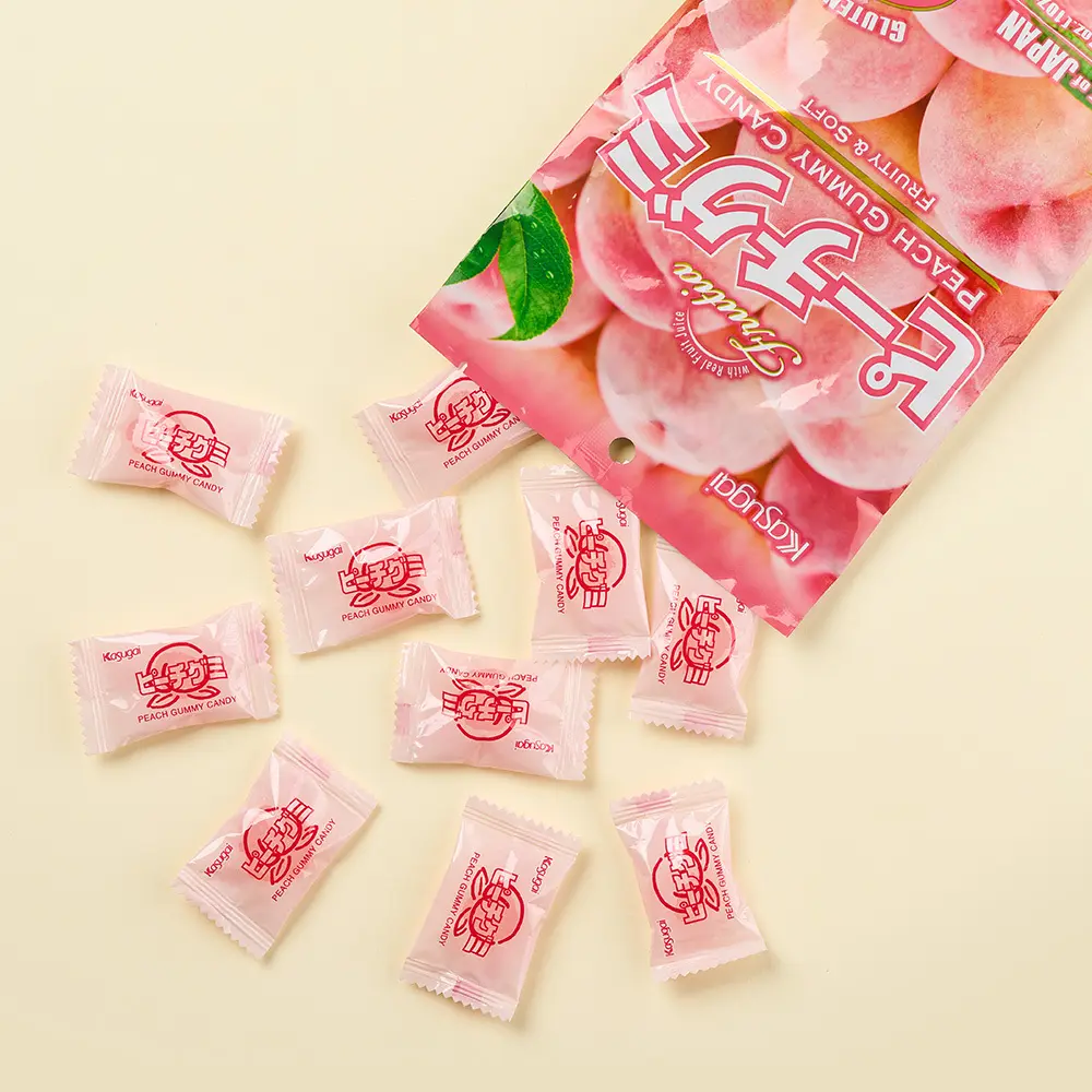 Kasugai Fruit Gummy Peach 107 g Kasugai Fruit Gummy Peach 107 g
