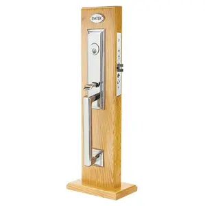 Emtek F13330650ERH Entryset , F13 , Manhattan Mortise , 2-1/2 Backset , Egg Knob , RH