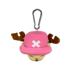 One Piece - Tony Tony Chopper Head Plush Clip