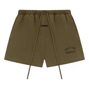 Fear of God Essentials Fleece Soccer Short 'Olive' 160BT242004F