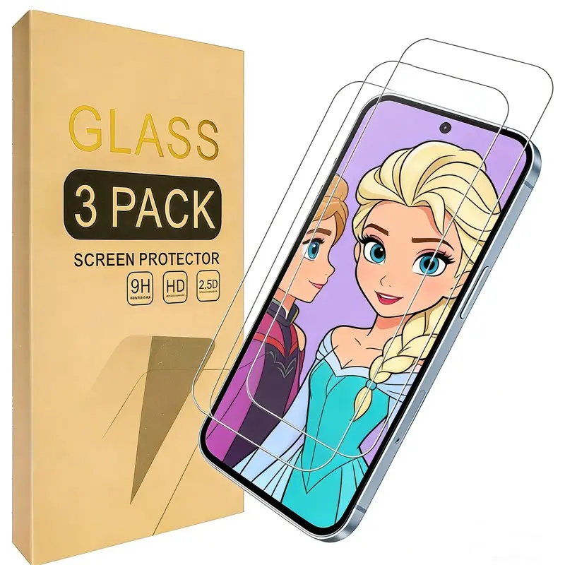Samsung Galaxy A37/a36 5g Screen Protector Accessories, Screen Covering, 9h Tempered Glass Film, Anti-Scratch & HD Clear Design, 3-Pack Protective Cover