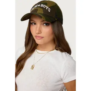 Camo Cowboys Baseball Cap